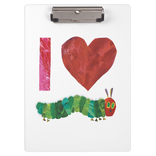 I Love The Very Hungry Caterpillar Clipboard (Front)
