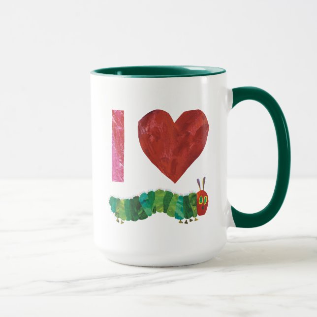 I Love The Very Hungry Caterpillar Mug (Right)
