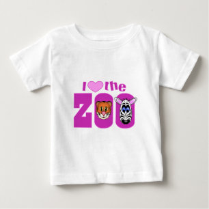 I Love the Zoo Baby T-Shirt