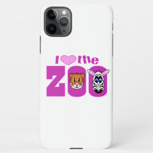 I Love the Zoo iPhone Case