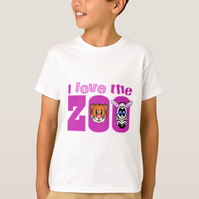 I Love the Zoo T-Shirt (Front)
