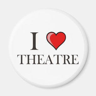 I Love Theatre Magnet