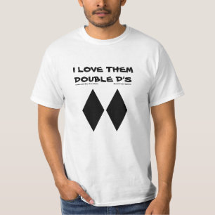 I Love them Double D’s Ski Snowboard pun T-Shirt