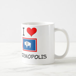 I Love Thermopolis Wyoming Coffee Mug