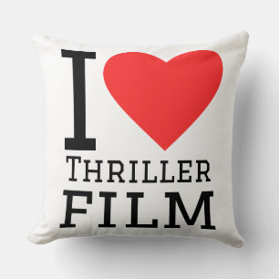 I love thriller film cushion