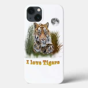 I love Tigers iPhone 13 Case