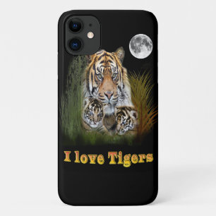 I love Tigers iPhone 11 Case
