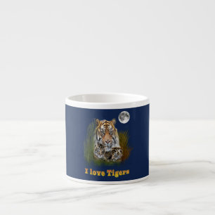 I love Tigers Espresso Cup
