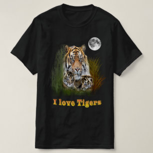 I love Tigers T-Shirt