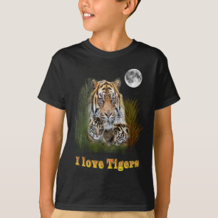 I love Tigers T-Shirt