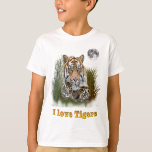 I love Tigers T-Shirt