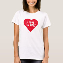 I Love Tim Walz tshirt