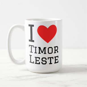I love Timor leste Coffee Mug