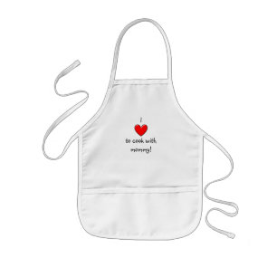 I love to cook with mummy! kids apron