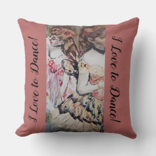I Love to Dance Cushion