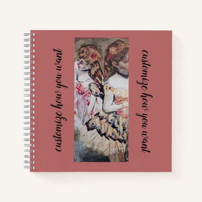 I love to dance notebook (Front)