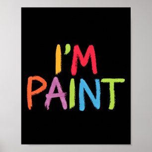 I Love To Finger Paint - I Heart To Finger Paint I Poster