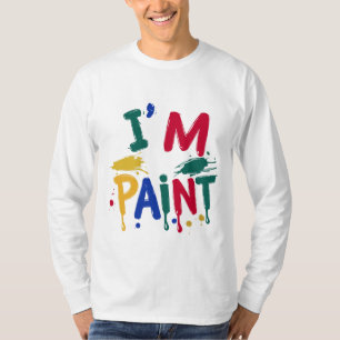 I Love to Finger Paint I'm Paint Couple T-Shirt