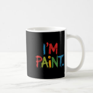 I Love To Finger Paint I'm Paint Funny Couple Vale Coffee Mug