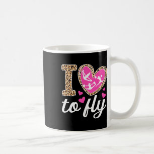 I Love To Fly Cheer Flyer Cheerleader Flyer Coffee Mug