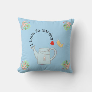 I Love To Garden Cushion