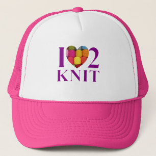 I Love to Knit Hat