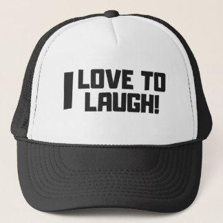 I LOVE TO LAUGH / Truckers hat