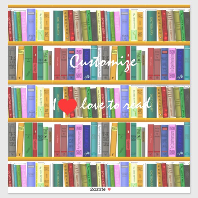 I love to read Books  Thunder_Cove (Sheet)