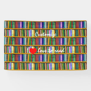 I love to read Books Thunder_Cove Banner