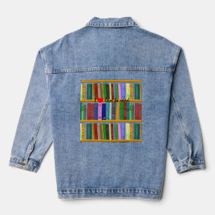 I love to read Books  Thunder_Cove Denim Jacket