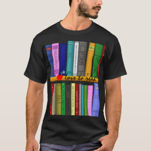 I love to read Books Thunder_Cove T-Shirt