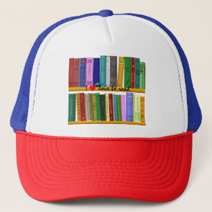 I love to read Books Thunder_Cove Trucker Hat