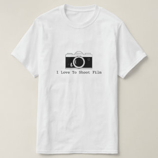 I Love To Shoot Film T-Shirt