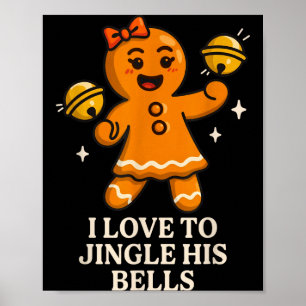 I Love To Stuff Her Stocking Matching Jingle His B Poster