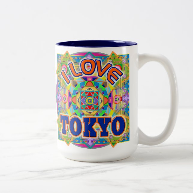 I LOVE TOKYO Happy Mug (Right)