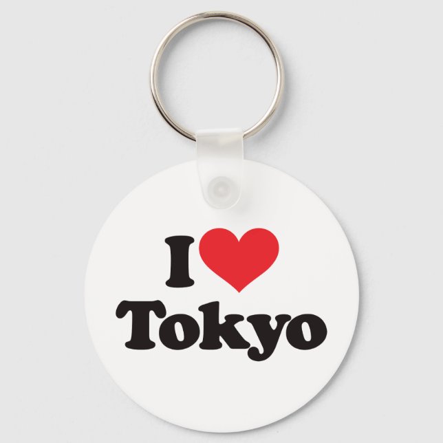 I Love Tokyo Key Ring (Front)