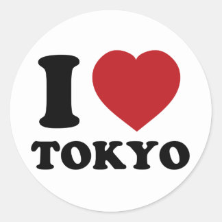 I Love Tokyo Stickers & Sticker Designs