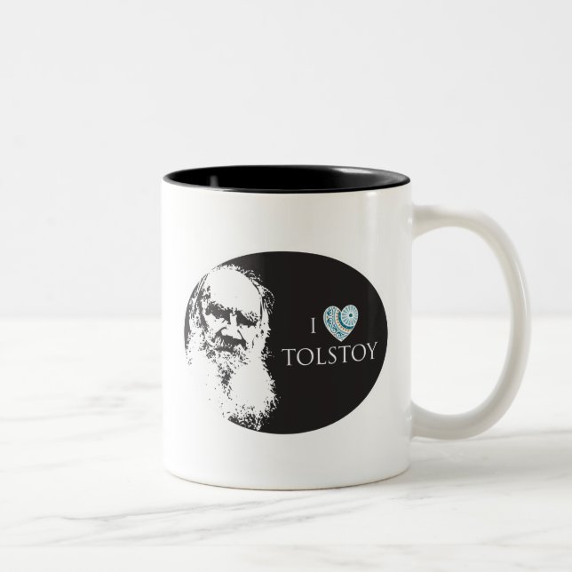 I love Tolstoy Mug (Right)