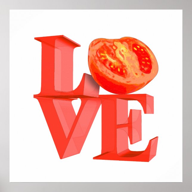 I LOVE TOMATO | Posters (Front)