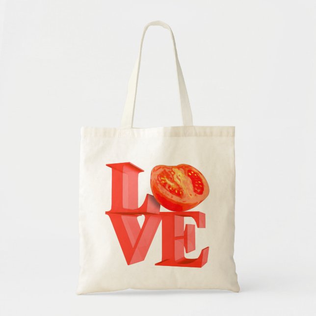 I LOVE TOMATO TOTE BAG (Front)