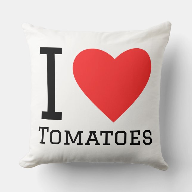 I love tomatoes cushion (Front)