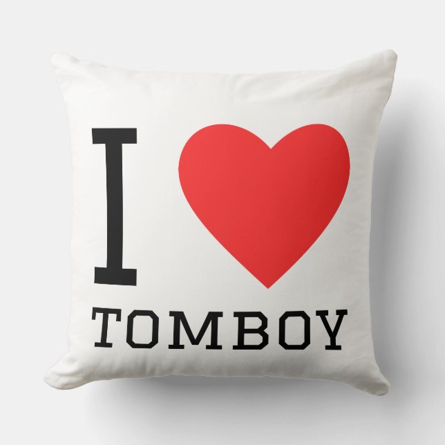 I love tomboy cushion (Front)