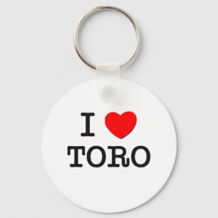 I Love Toro Key Ring