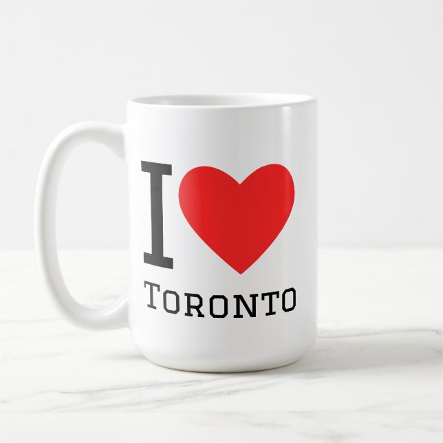 I love Toronto  Coffee Mug (Left)
