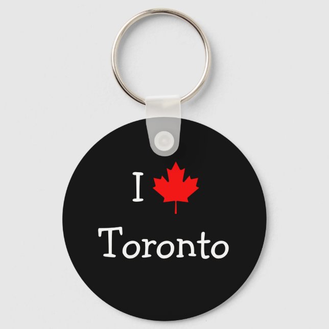 I Love Toronto Key Ring (Front)