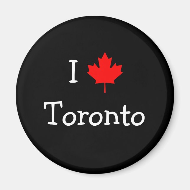 I Love Toronto Magnet (Front)