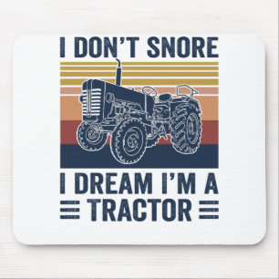 i love tractors T-shirt Mouse Pad