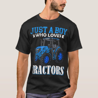 I Love Tractors Tractor Tractor Expert Boys Tracto T-Shirt