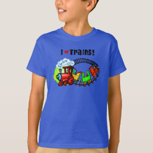 I Love Trains T-Shirt