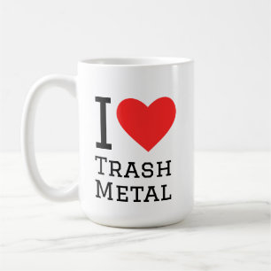 I love trash metal coffee mug
